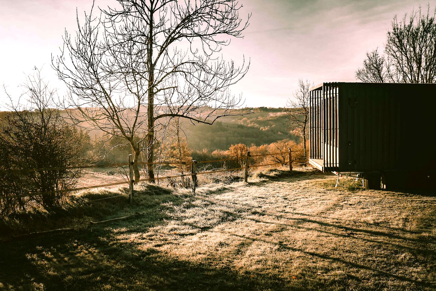 Breathtaking Panoramic Eco-Home with Solar Power near Volcanoes of Auvergne, Charbonnières-les-Vieilles, France