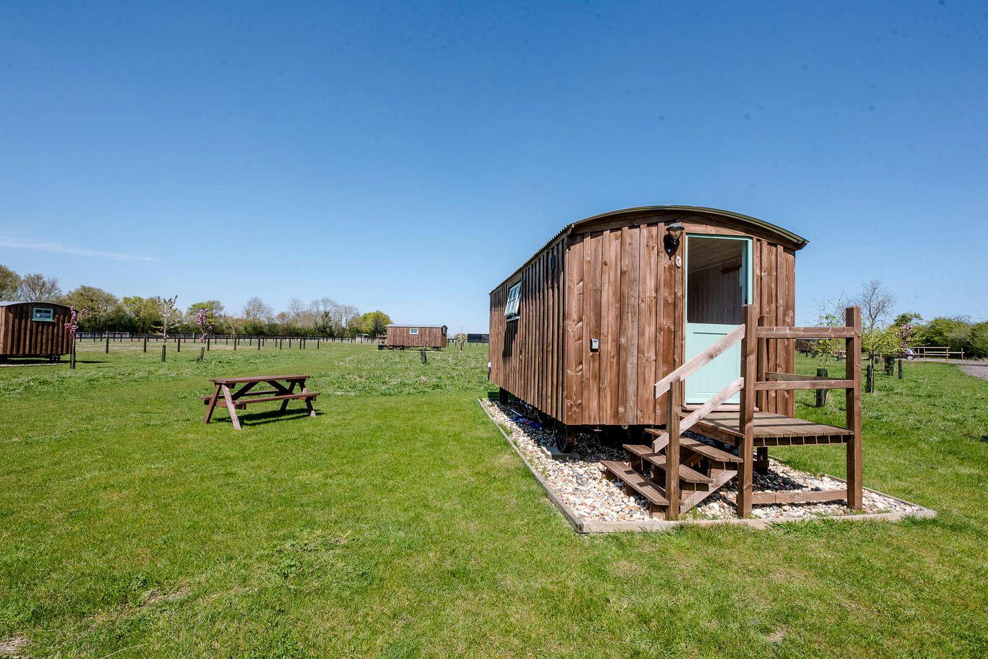 Suffolk Farm Holiday in a Shepherd Hut