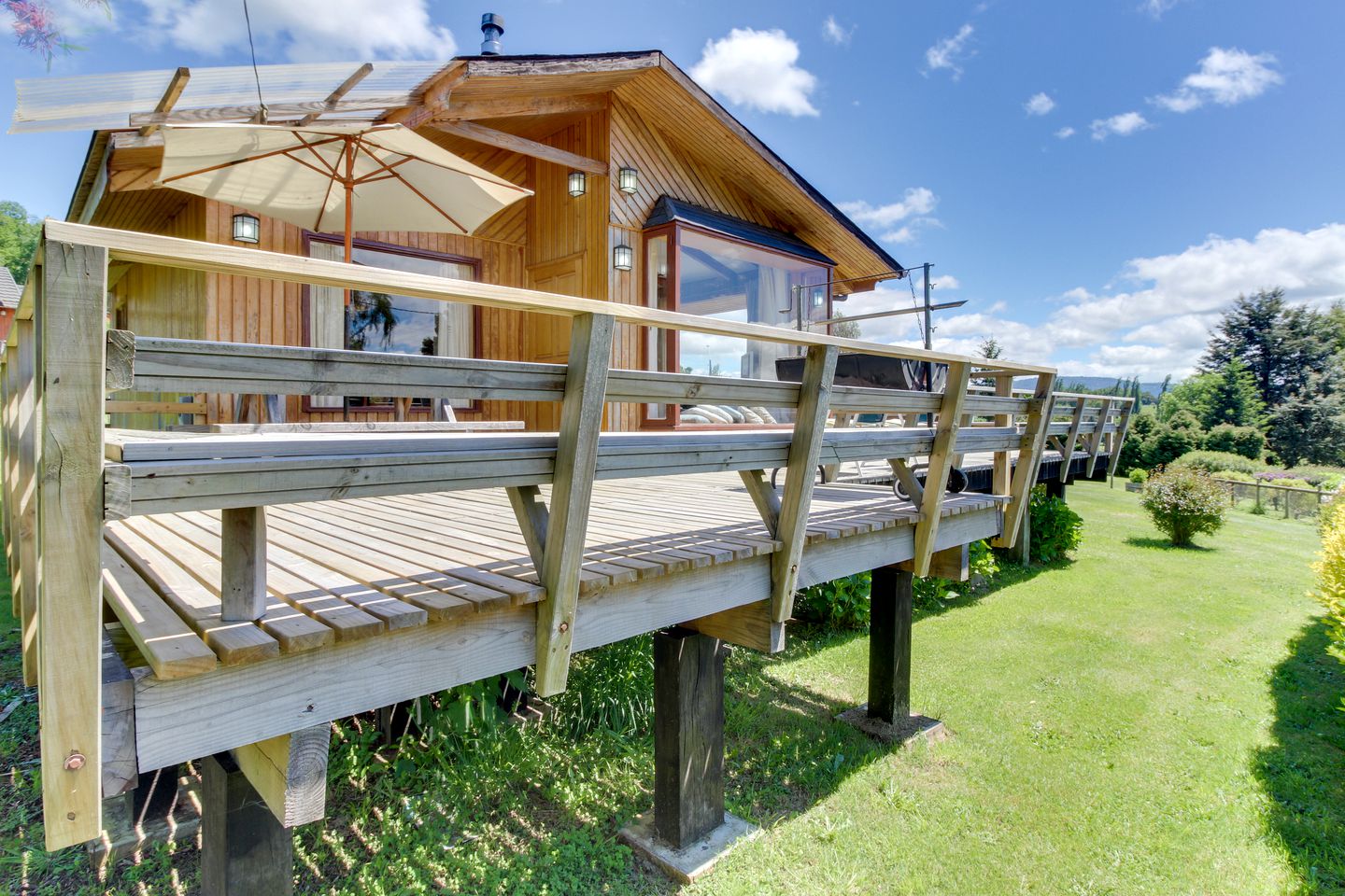 Cabañas en la naturaleza (Panguipulli, Los Ríos, Chile)