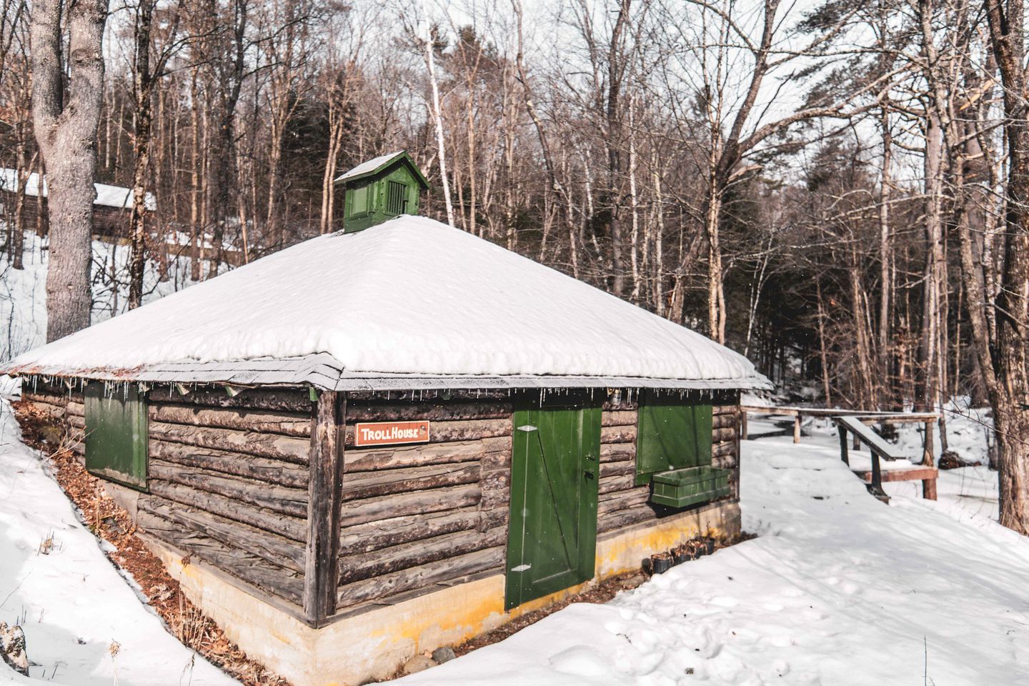 White Mountains cabin for a weekend getaway in New Hampshire