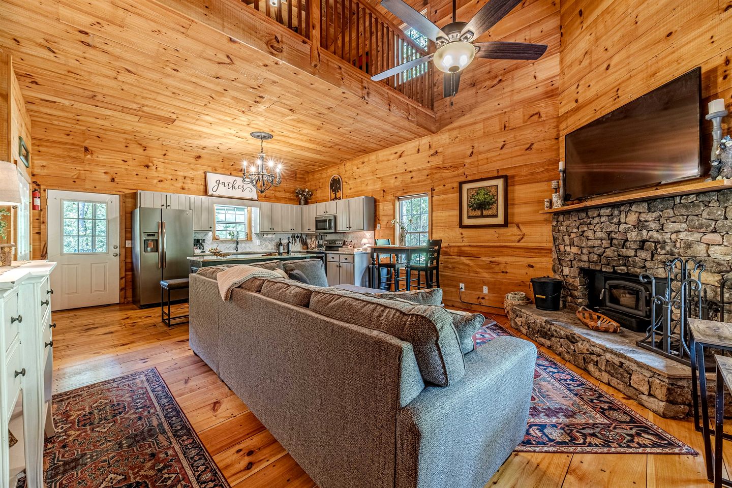 Cabins (United States of America, Sautee Nacoochee, Georgia)