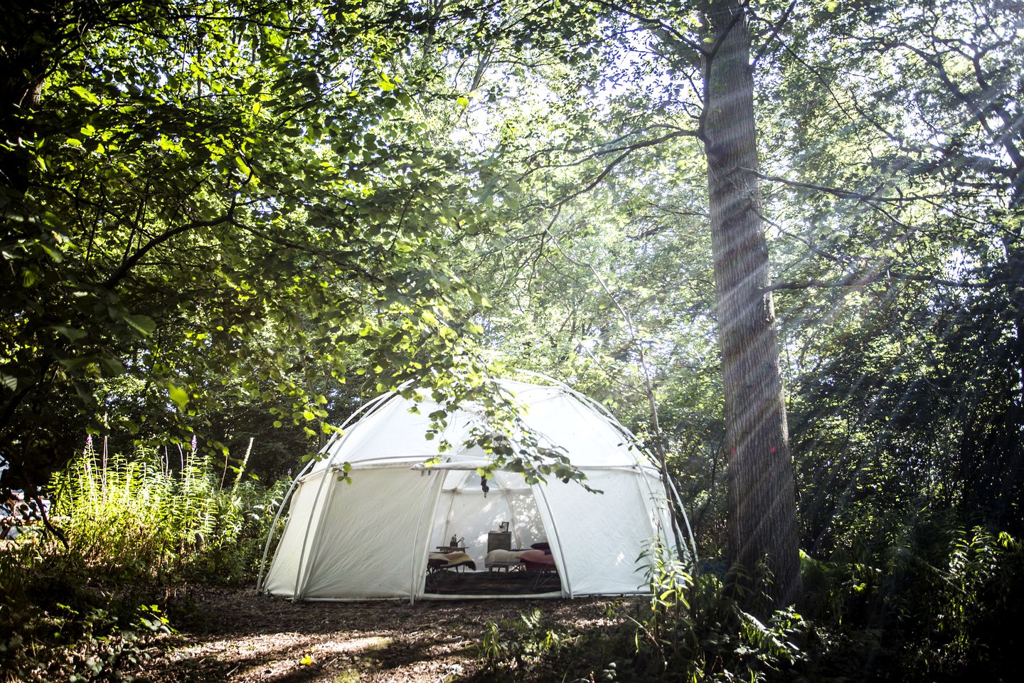 Tents (Bromsberrow, England, United Kingdom)