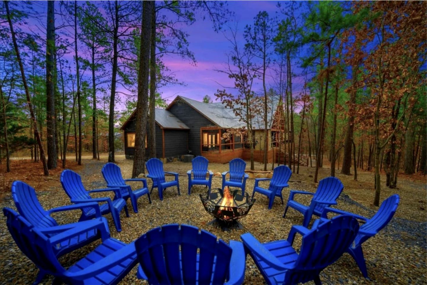 Cabins (United States of America, Broken Bow, Oklahoma)
