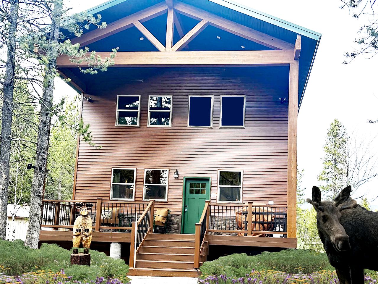Incredible Wooden Cabin with Fantastic Hiking Trails in Island Park, Idaho