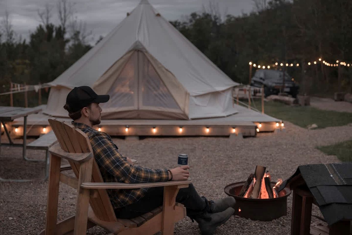 Bell Tents (Canada, Northern Bruce Peninsula, Ontario)