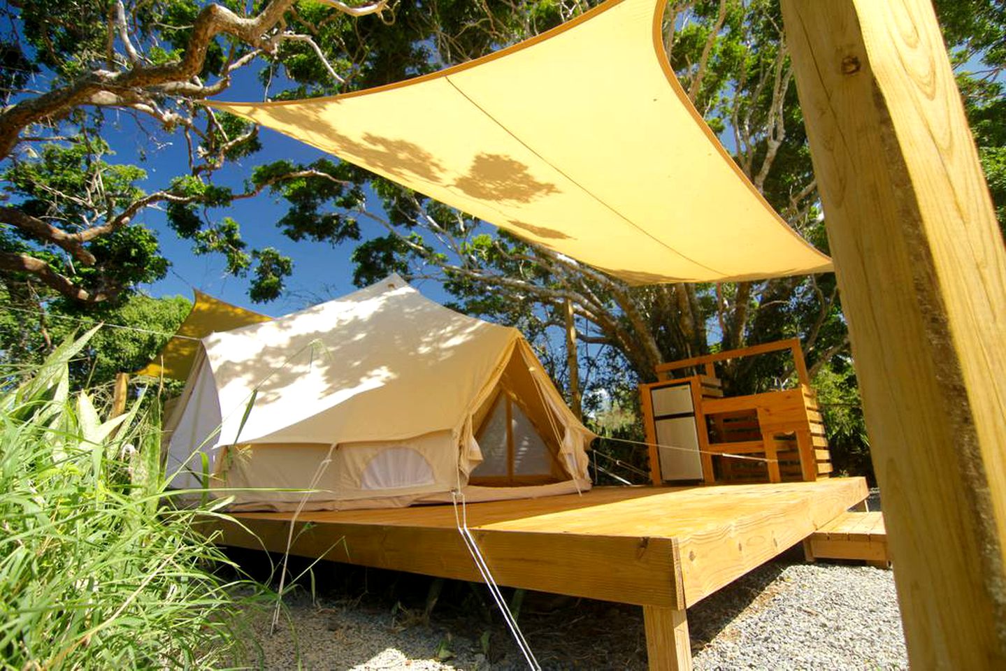 Tents (Llanos Costa, Cabo Rojo, Puerto Rico)