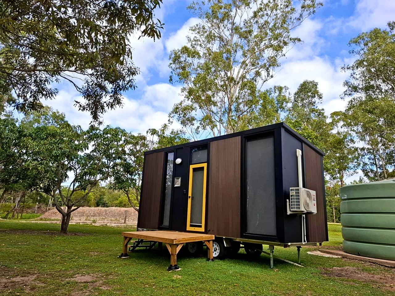 Charming Tiny House with Farm Animals and Pool near Bundaberg, South Kolan QLD