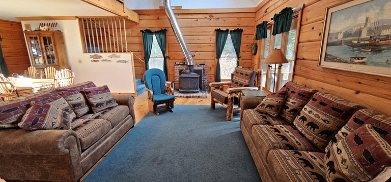 Cabins (United States of America, Lily Bay Township, Maine)