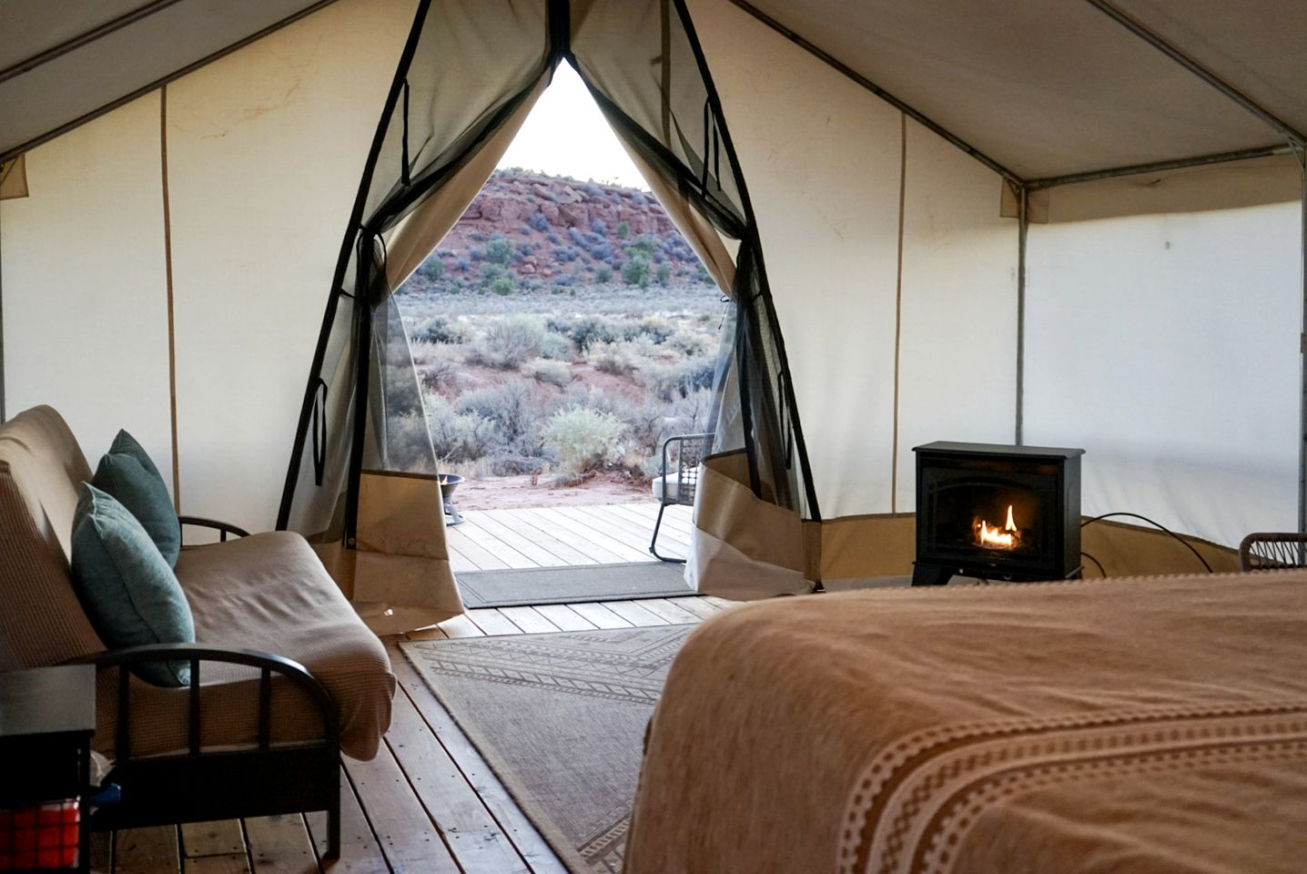 Safari Tents (United States of America, Kanab, Utah)