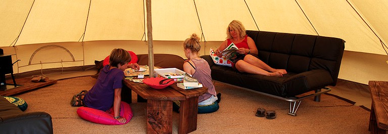 Bell Tents (Mialet, Occitanie, France)