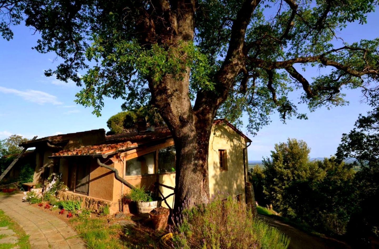Casas de campo (Livorno, Toscana, Italia)