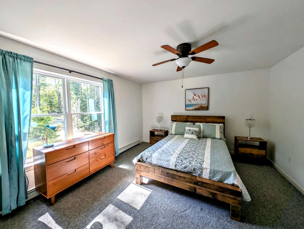 Serene Lakeside Cabin with Fire Pit, Waterfront Retreat Near Graham Lake, Mariaville Maine