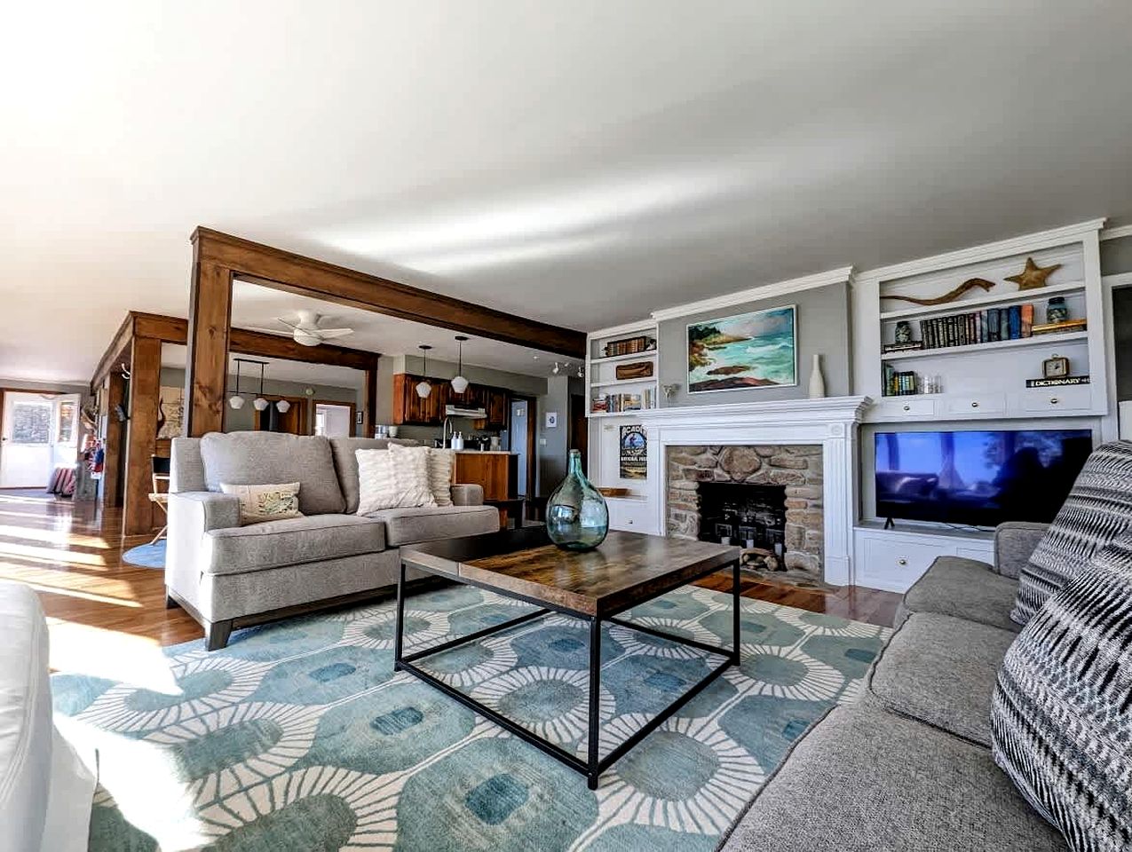 Stunning Oceanfront Ranch Cottage with Private Beach & Fire Pit Near Acadia National Park, Gouldsboro Maine