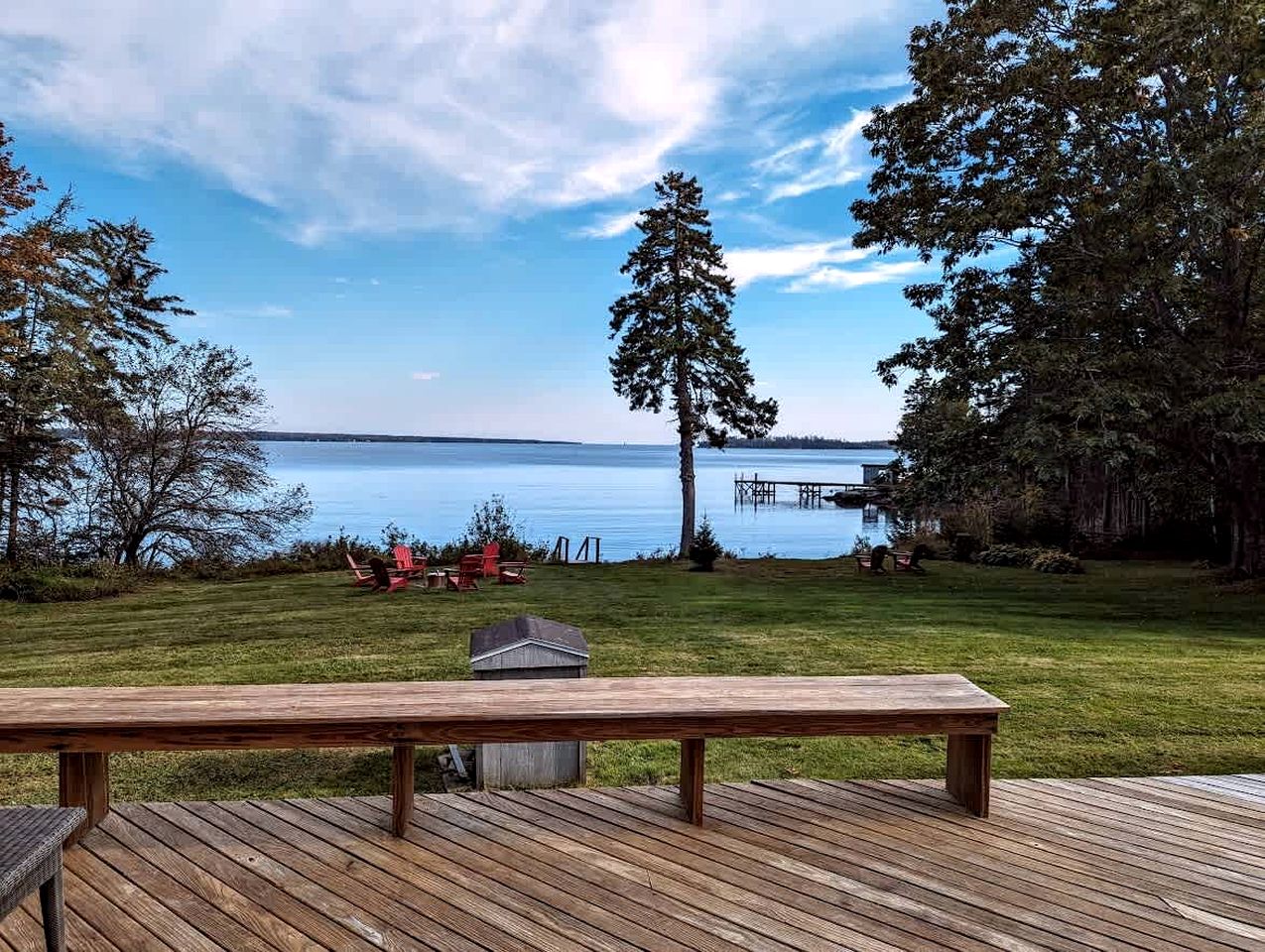 Stunning Oceanfront Ranch Cottage with Private Beach & Fire Pit Near Acadia National Park, Gouldsboro Maine
