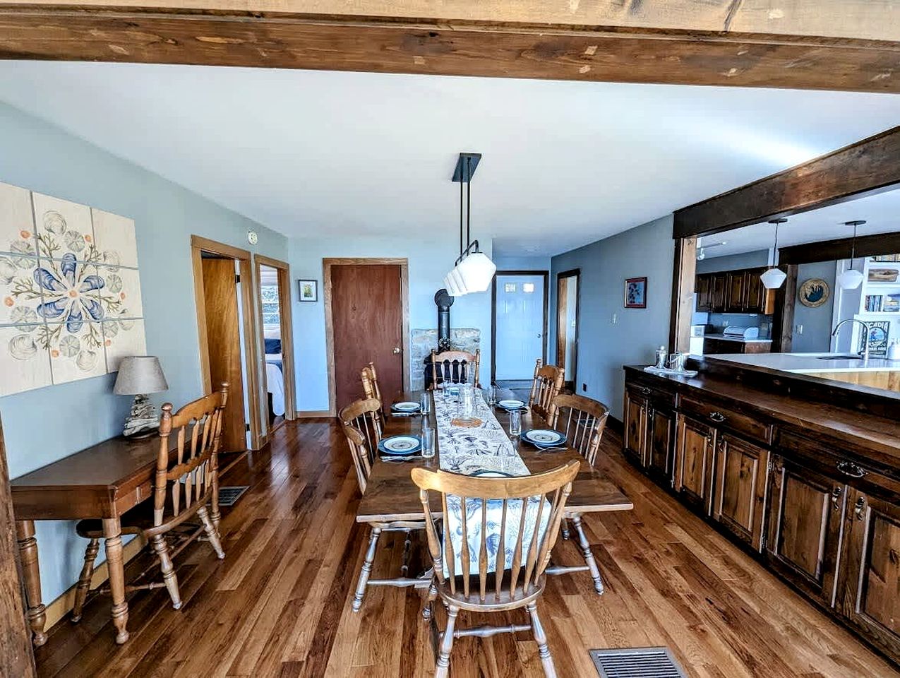 Stunning Oceanfront Ranch Cottage with Private Beach & Fire Pit Near Acadia National Park, Gouldsboro Maine