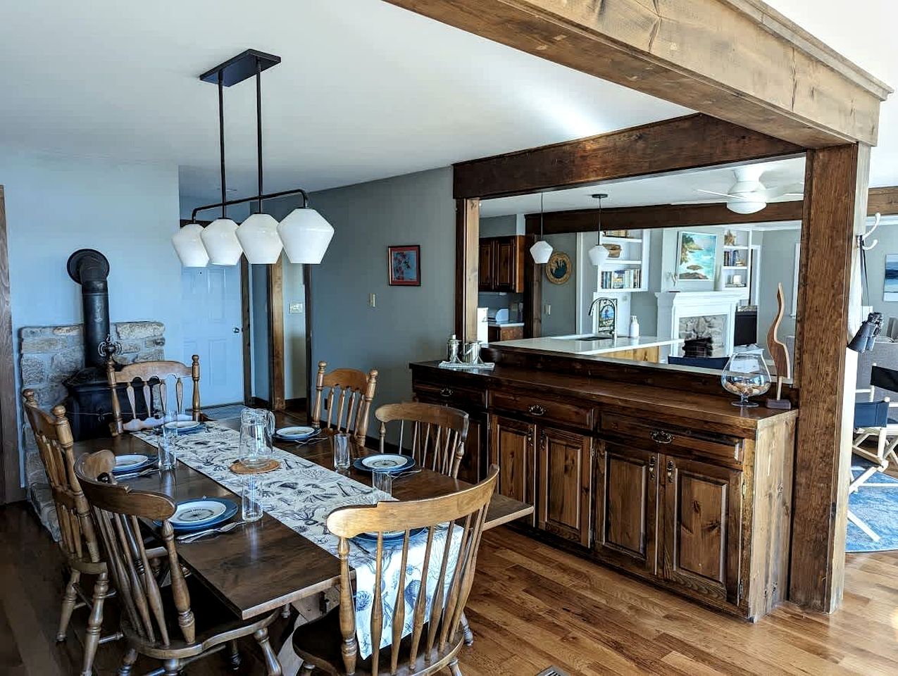 Stunning Oceanfront Ranch Cottage with Private Beach & Fire Pit Near Acadia National Park, Gouldsboro Maine