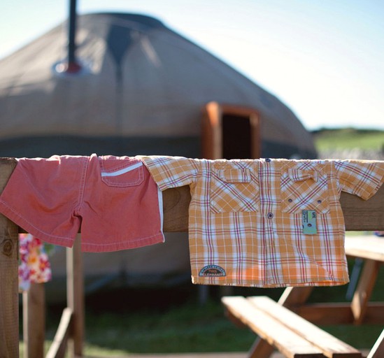 Yurts (Flagg, England, United Kingdom)