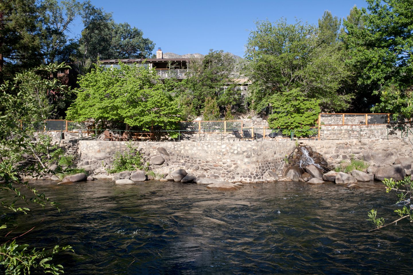 Scenic Riverfront Cabin with Mountain Views on the Kern River near Kernville, CA