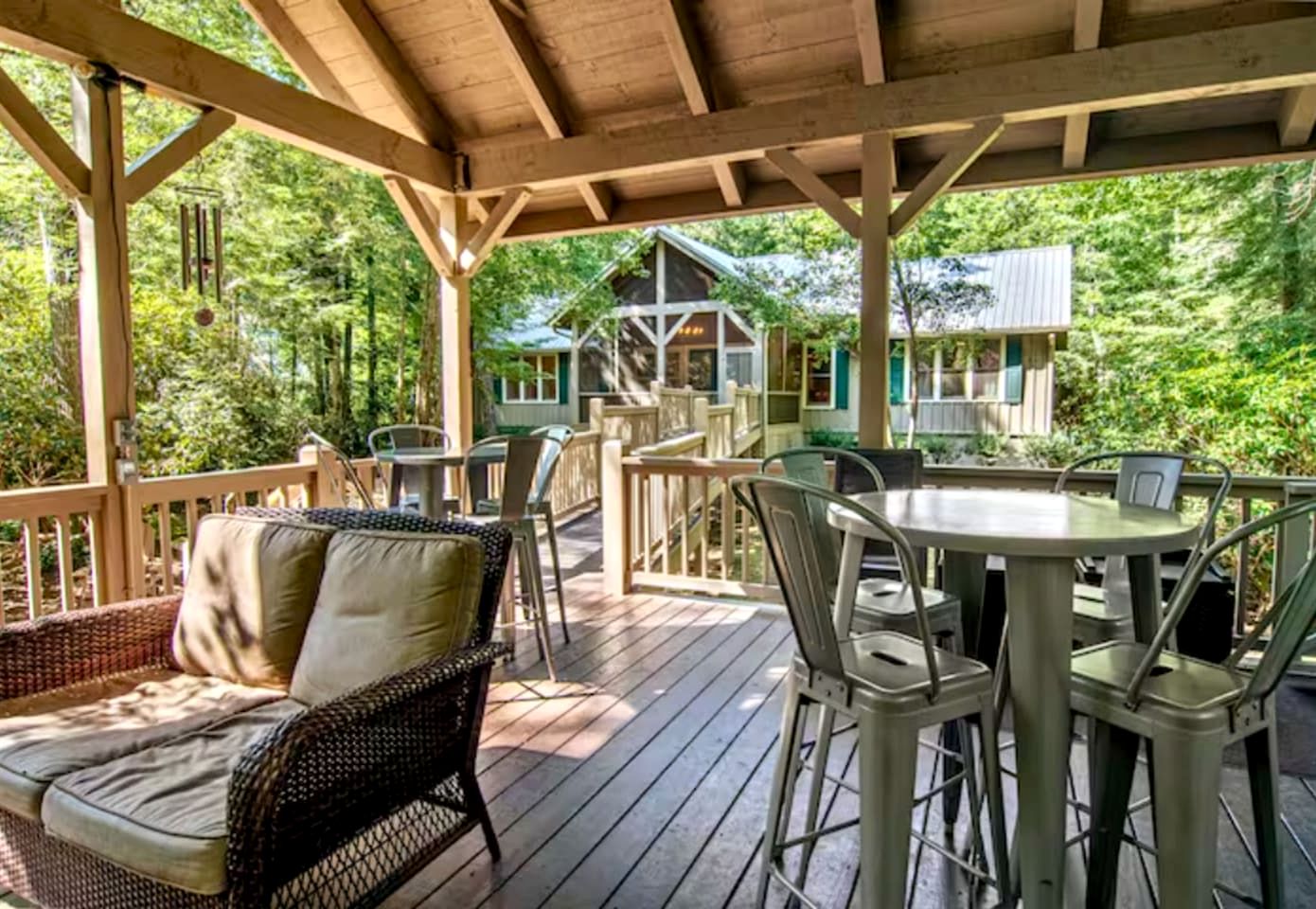 Secluded Riverfront Cabin with Hot Tub, Sauna & Private Trails near Cashiers, North Carolina