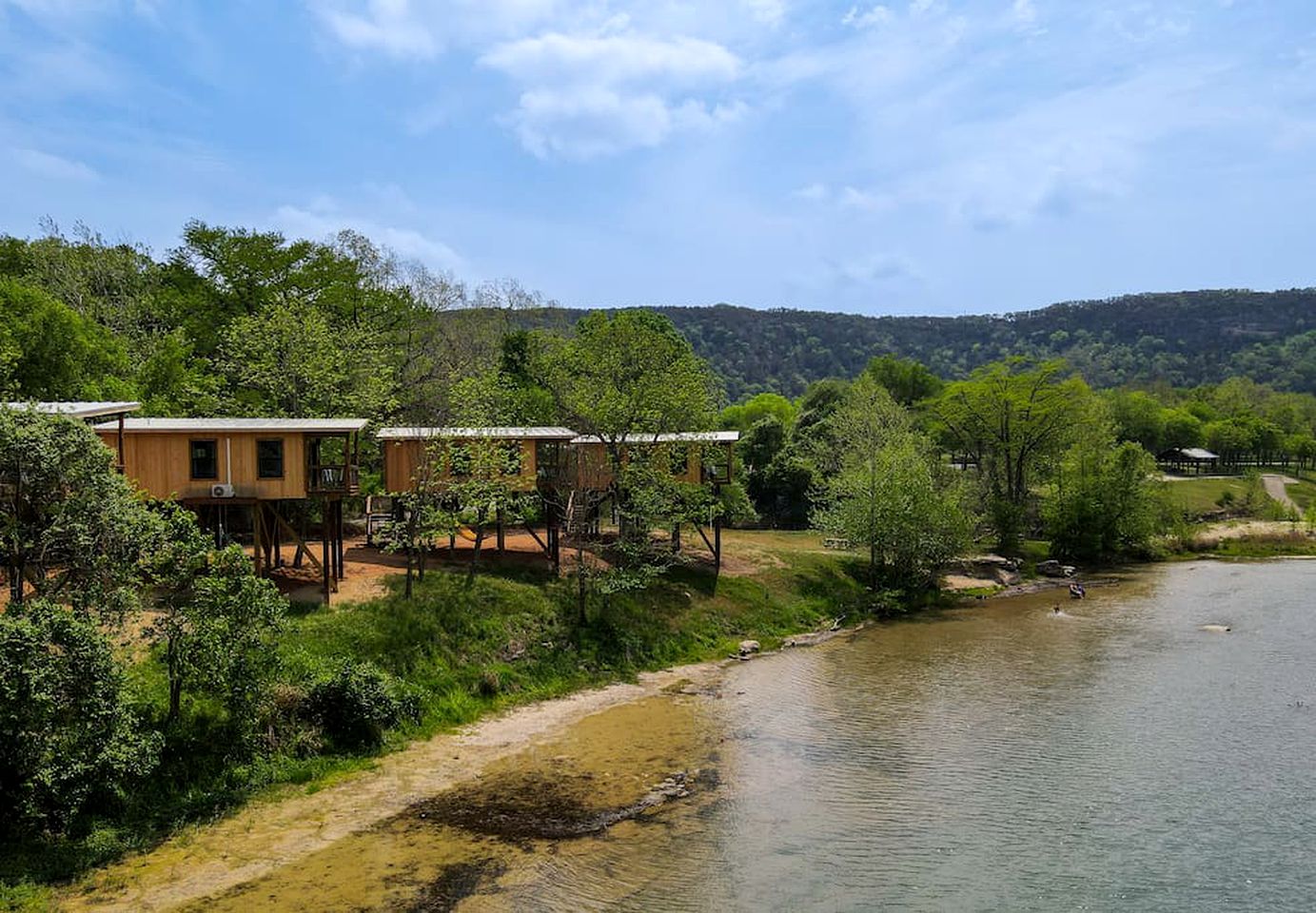 Lovely Riverside Cabin Rental in New Braunfels, for Memorable Vacations in Texas