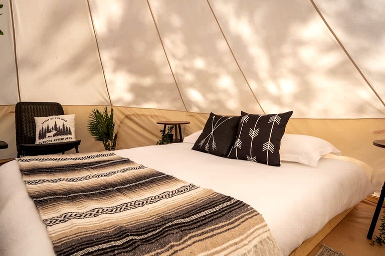Bell Tents (Canada, Northern Bruce Peninsula, Ontario)