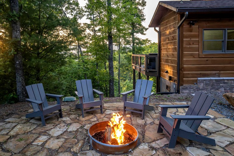 Cabins (United States of America, Bryson City, North Carolina)