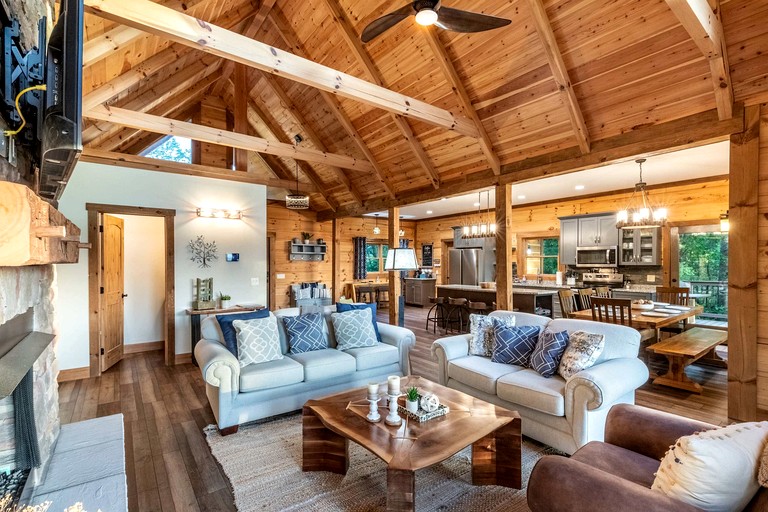 Cabins (United States of America, Bryson City, North Carolina)