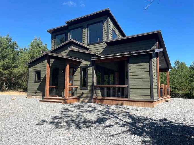 Beautiful Cabin with Hot-tub and Great Forest Sights in Hochatow, Oklahoma