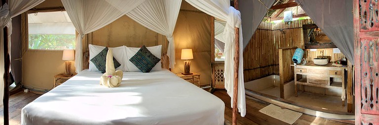 Tented Cabins (Gili Trawangan, West Nusa Tenggara, Indonesia)