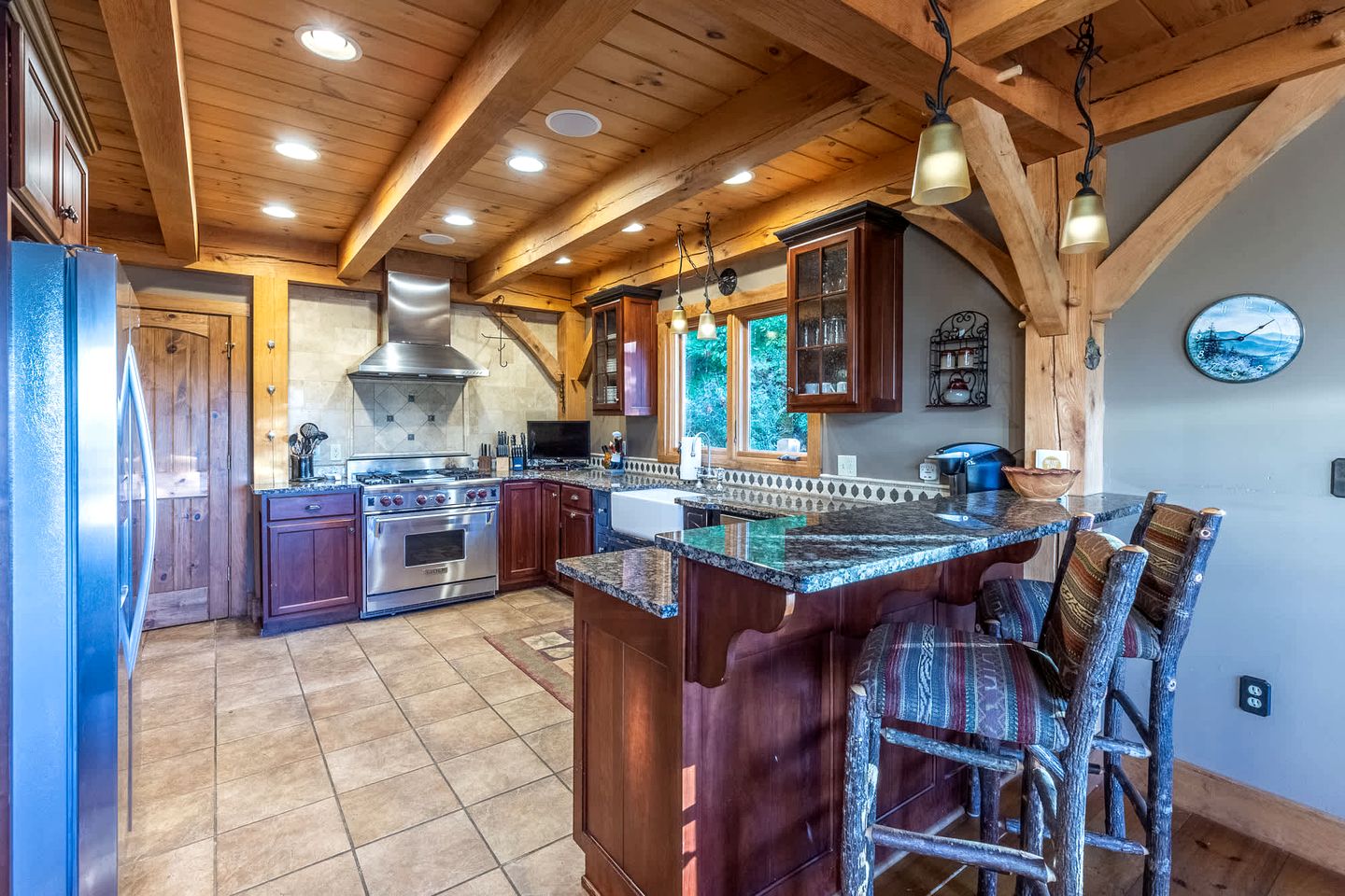 Luxury Timber Frame Cabin with Lake Views & Private Trails near Fontana Lake and Bryson City, NC