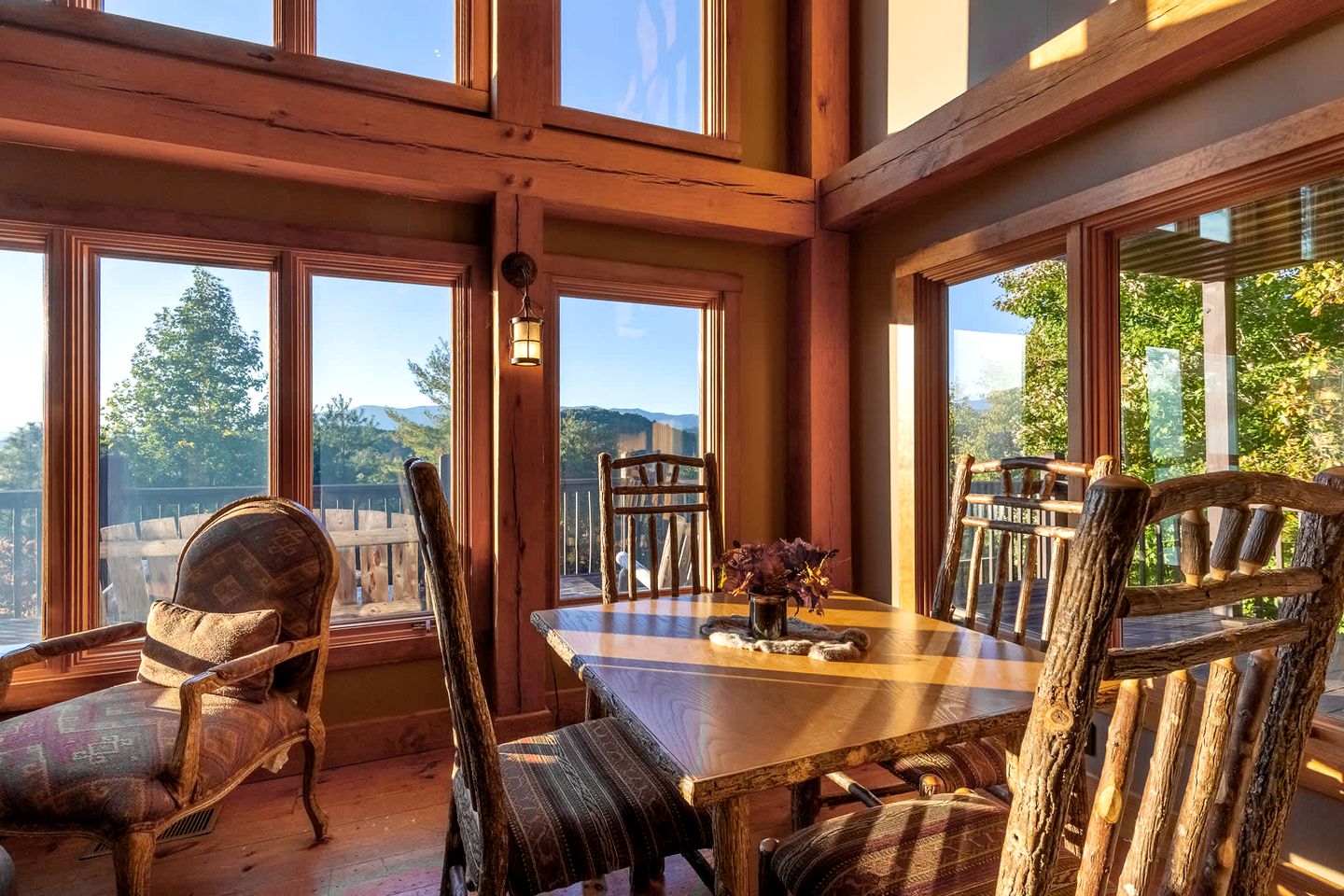 Luxury Timber Frame Cabin with Lake Views & Private Trails near Fontana Lake and Bryson City, NC