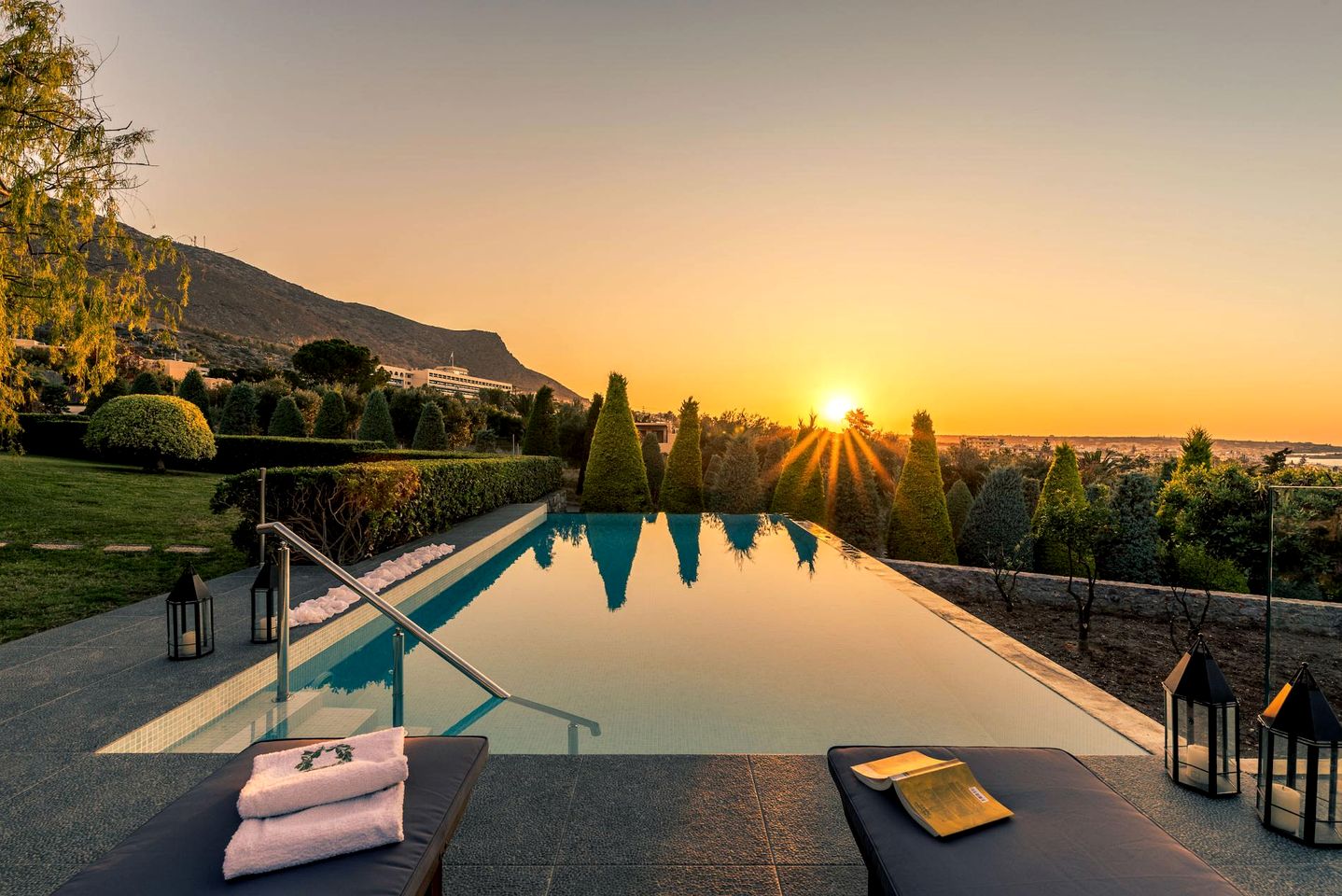 Spectacular Holiday Villa with Private Saltwater Pool near Port of Hersonisos, Crete