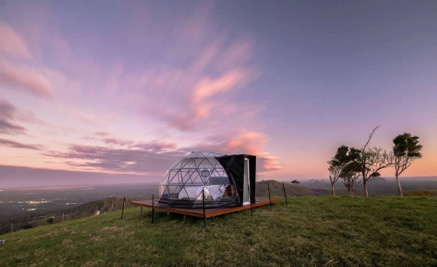 Magical Dome with Breathtaking Panoramic Views in Bald Knob, Queensland