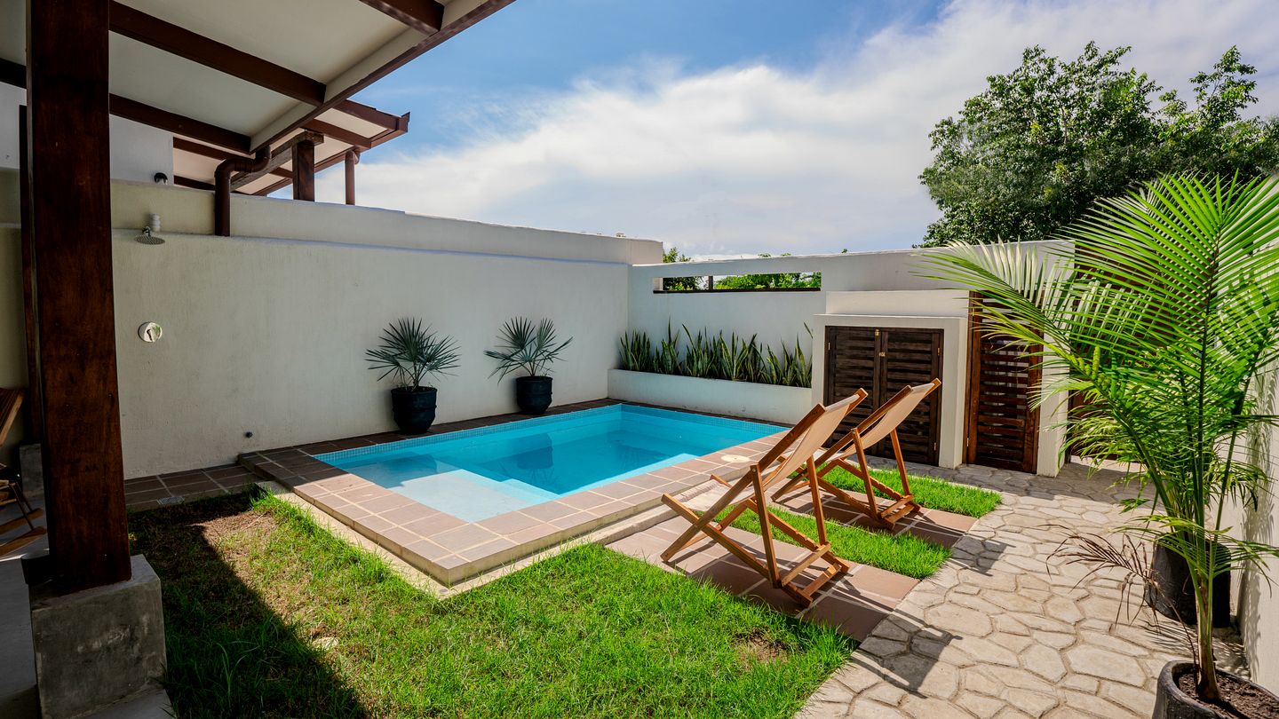 Modern Tiny House with Pool & Firepit in Pedasí, Panama
