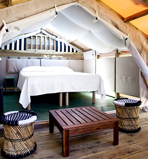 Luxury Camping Tents for Romantic Getaway on Coast of Tuscany Region, Italy | Tented Cabins (Castiglione della Pescaia, Tuscany, Italy)