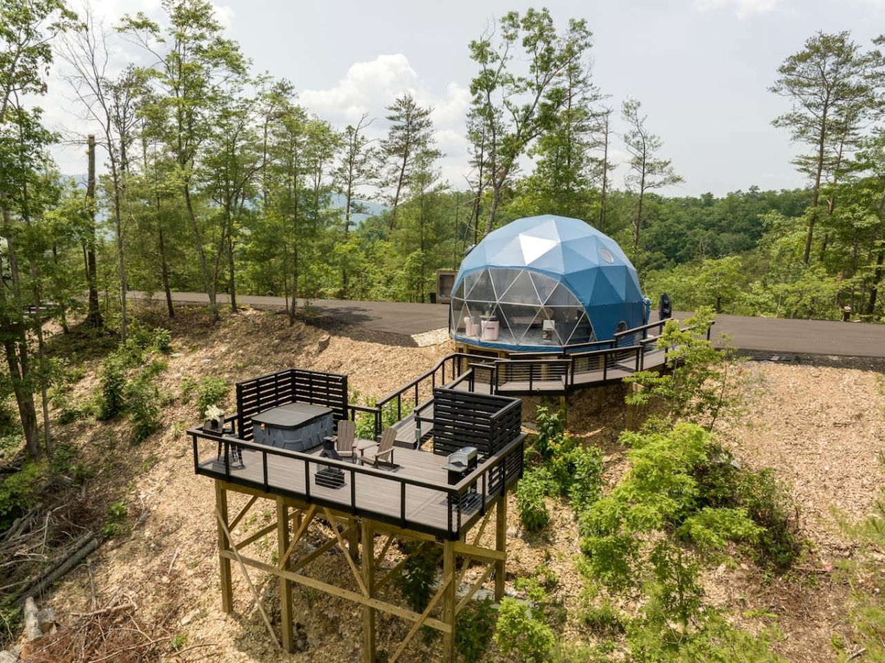 Cozy Dome Retreat Near Great Smoky Mountains, Tennessee