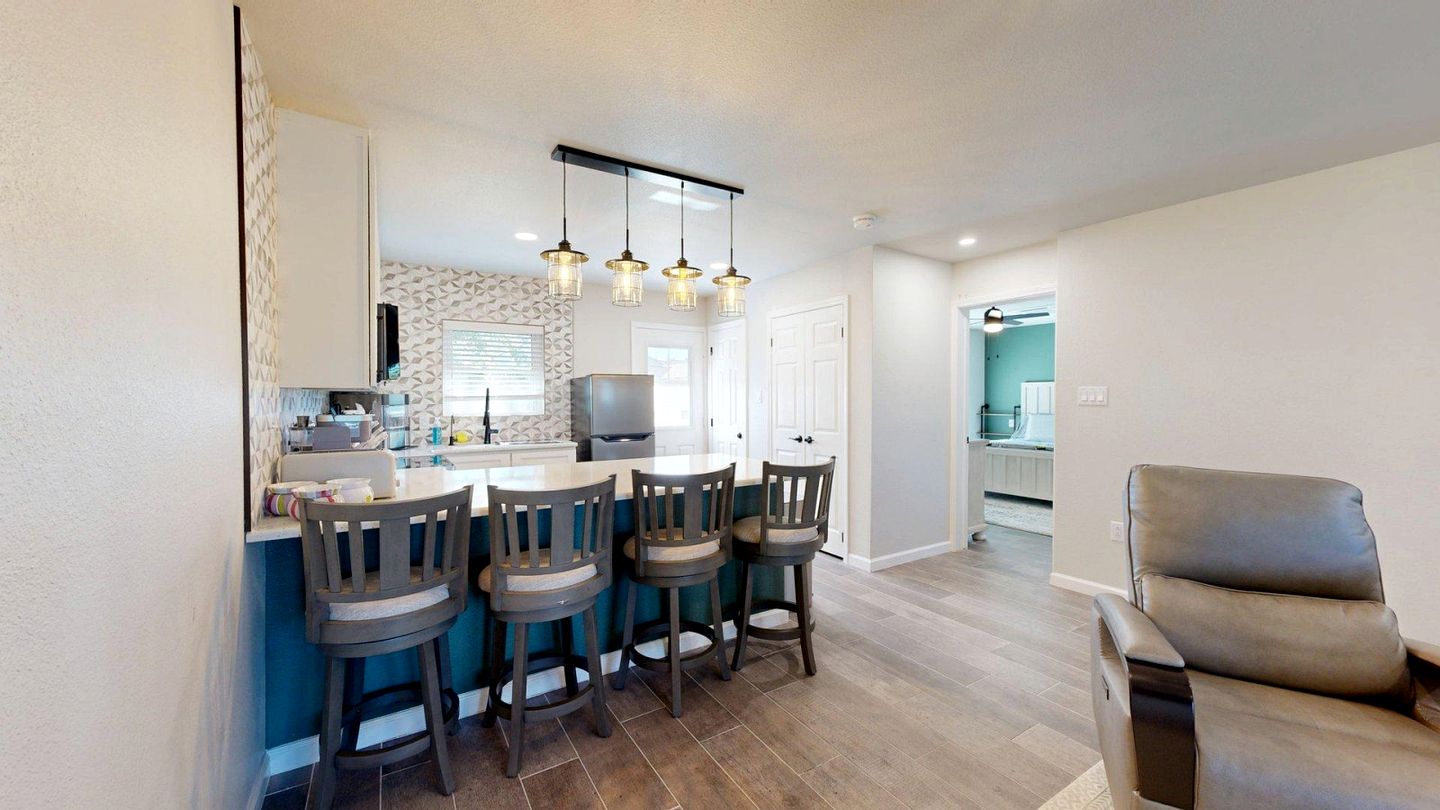 Modern Hideaway with Fresh Renovation and Inviting Vibe in College Station, Texas