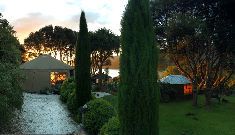 Yurts (Marlborough, South Island, New Zealand)