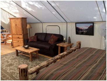 Tented Cabins (Columbia Falls, Montana, United States)