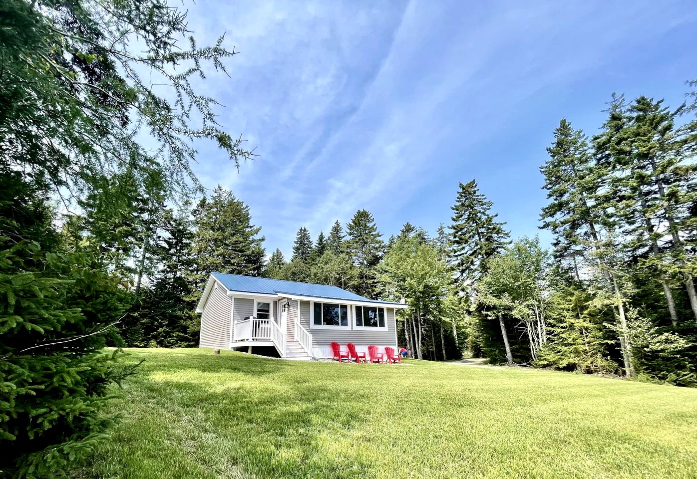Beautiful Secluded Cabin Nestled Amidst Trees in Milbridge, Maine