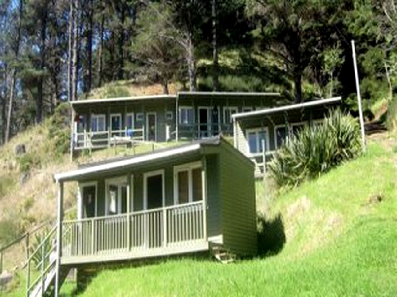 Cabins (Great Barrier Island, North Island, New Zealand)