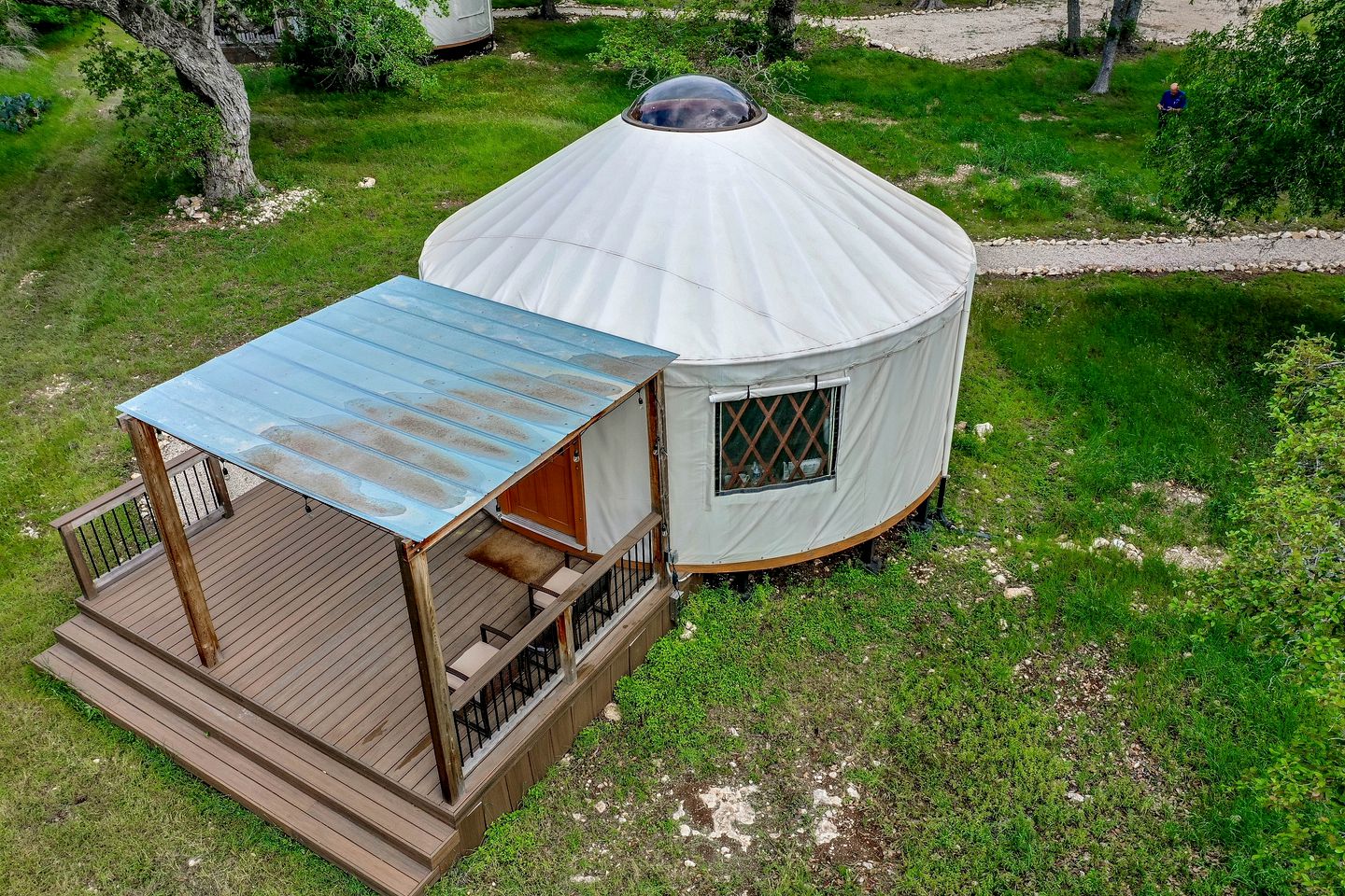 Romantic Glamping Yurt near Canyon Lake, Perfect for an Escape from San Antonio, Texas