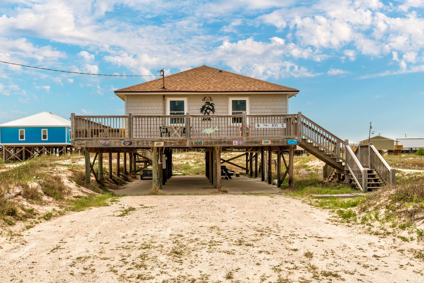 Awesome Beach House with Stunning Sea Views in Dauphin Island, Alabama