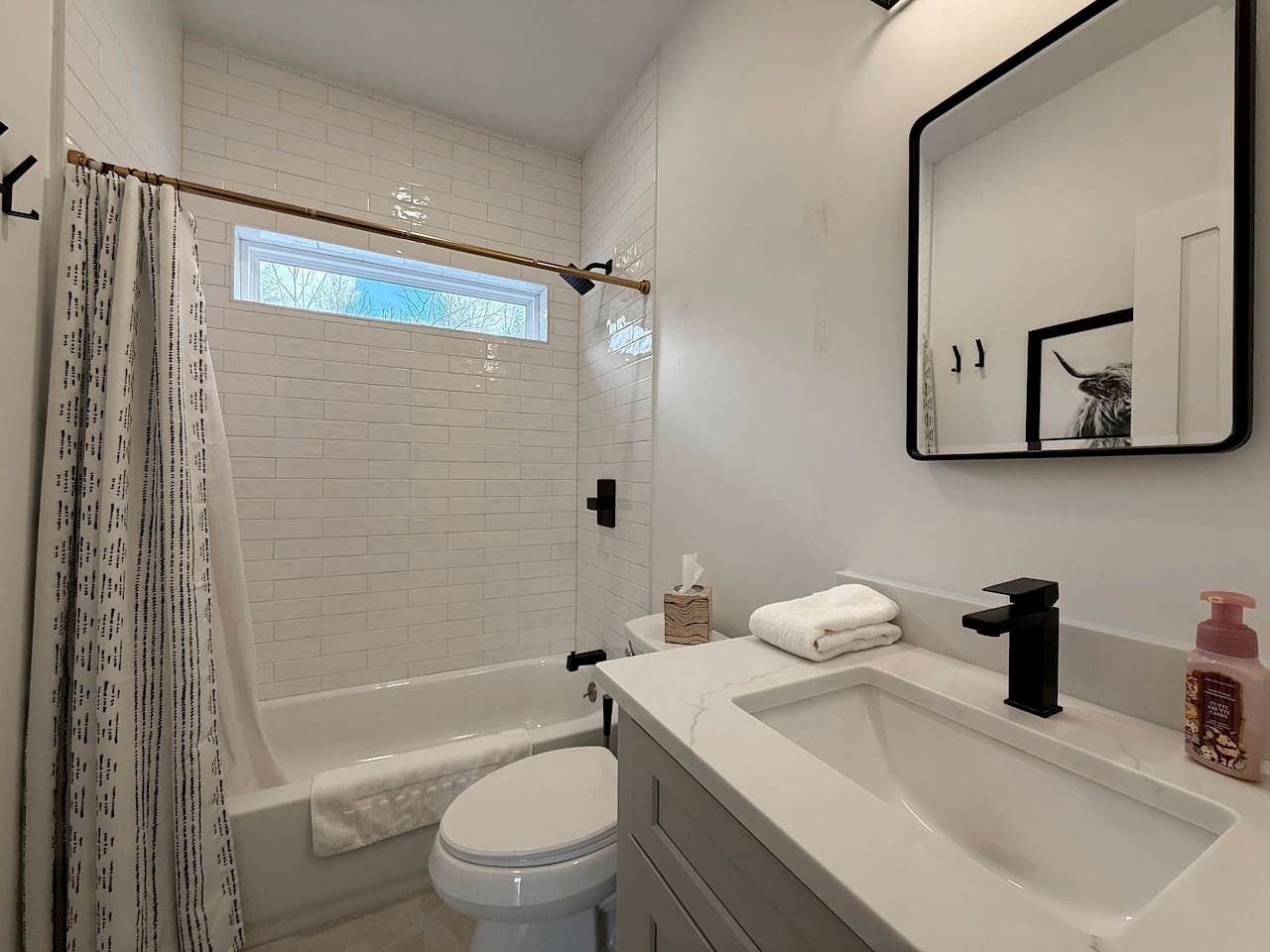 Peaceful New Cabin Retreat with Fireplace and Scenic Deck in Bridgton, Maine