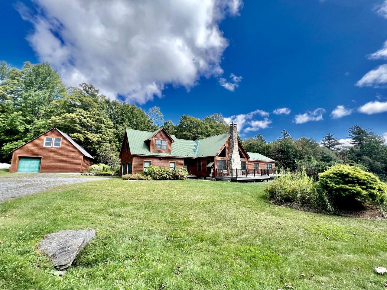 Embrace Nature in this Cabin Nestled Among Trees in Stratton, Vermont