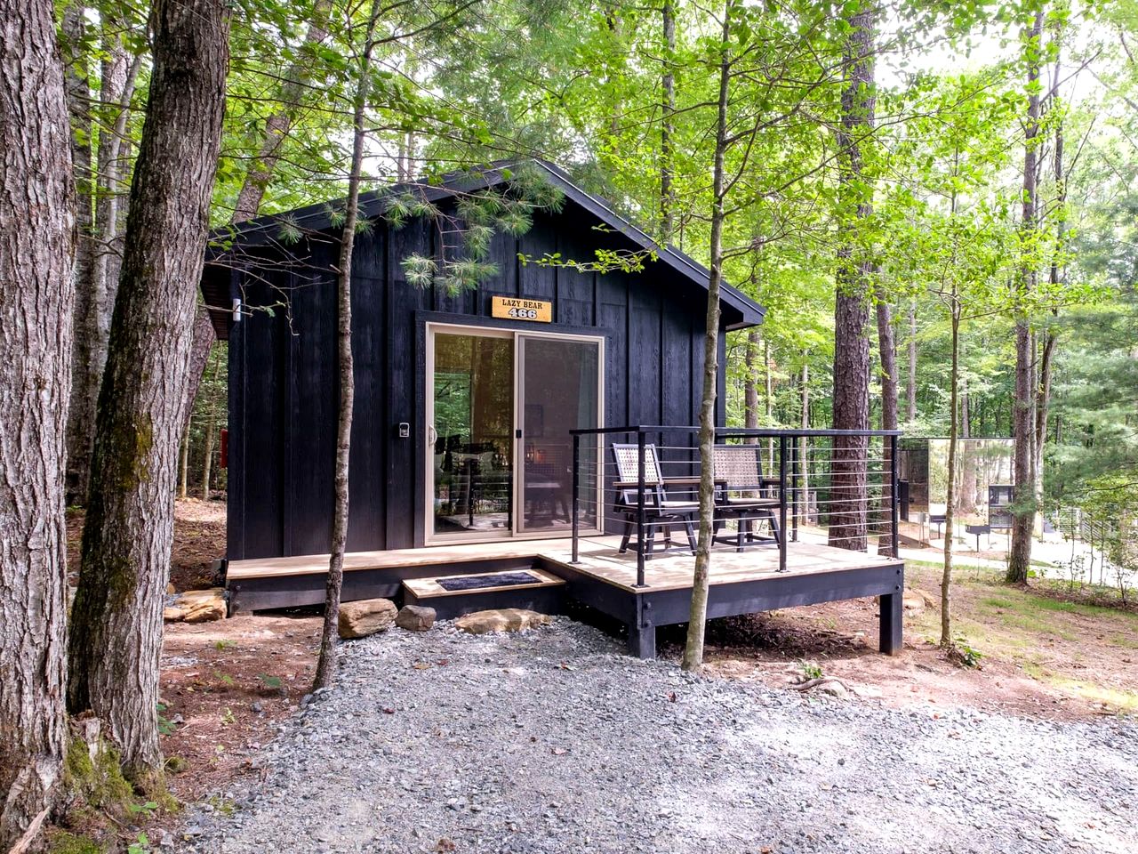 Cabins (United States of America, Transylvania County, North Carolina)