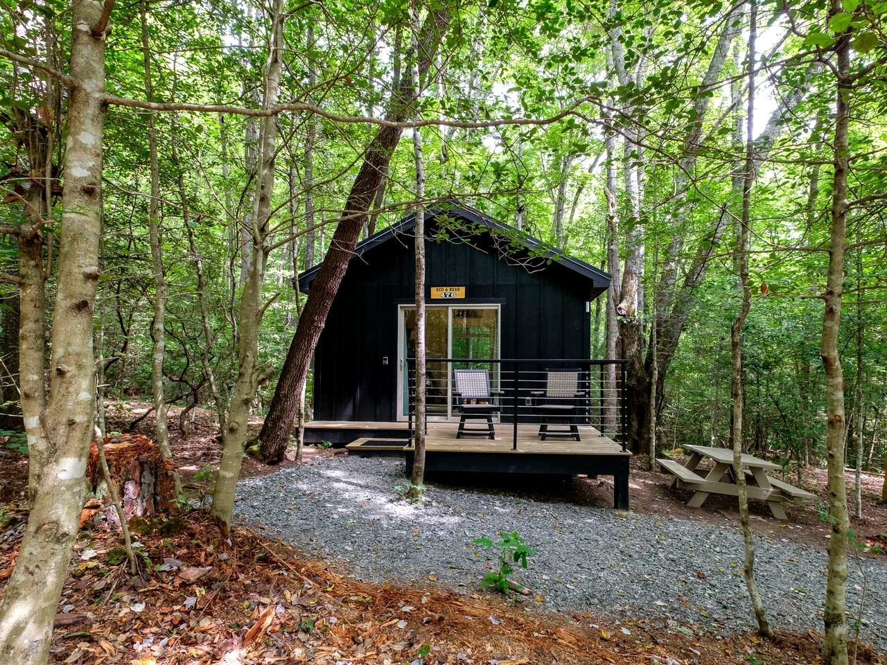 Cabins (United States of America, Transylvania County, North Carolina)