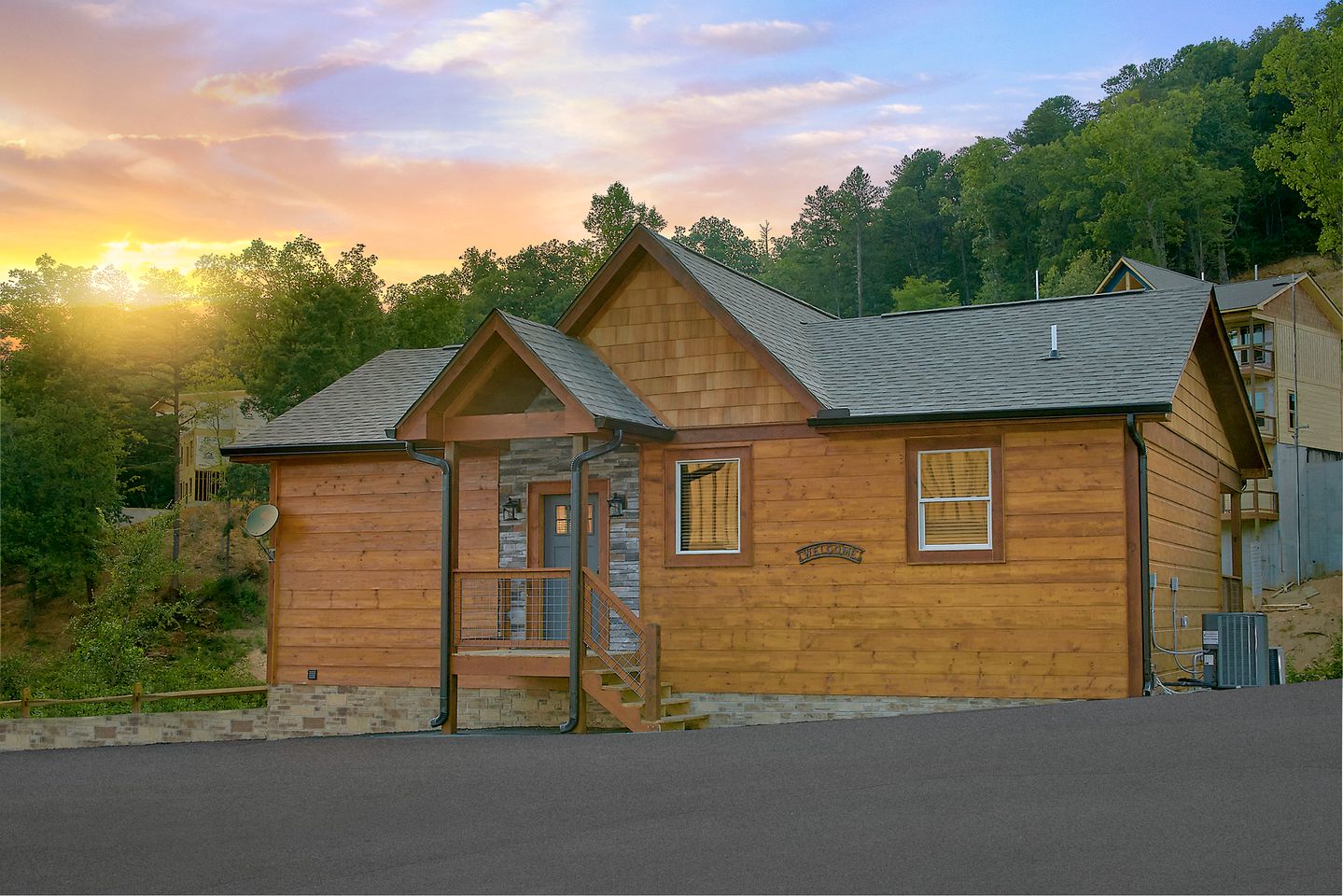 Romantic Cabin Escape for Two with Indoor Pool and Hot Tub in Sevierville, Tennessee