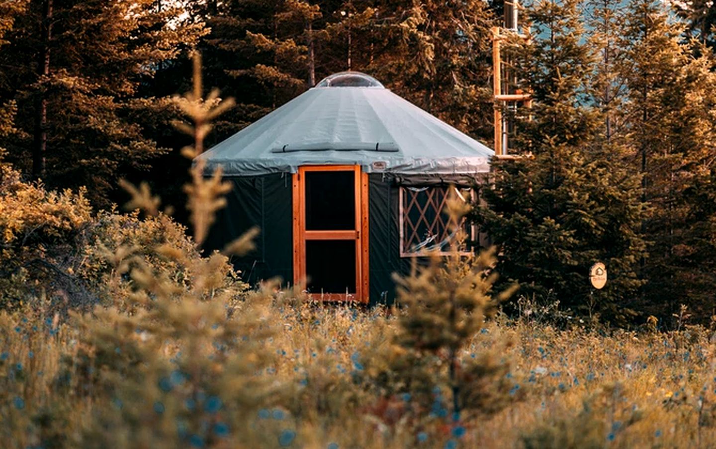 Yurts (Radium Hot Springs, British Columbia, Canada)