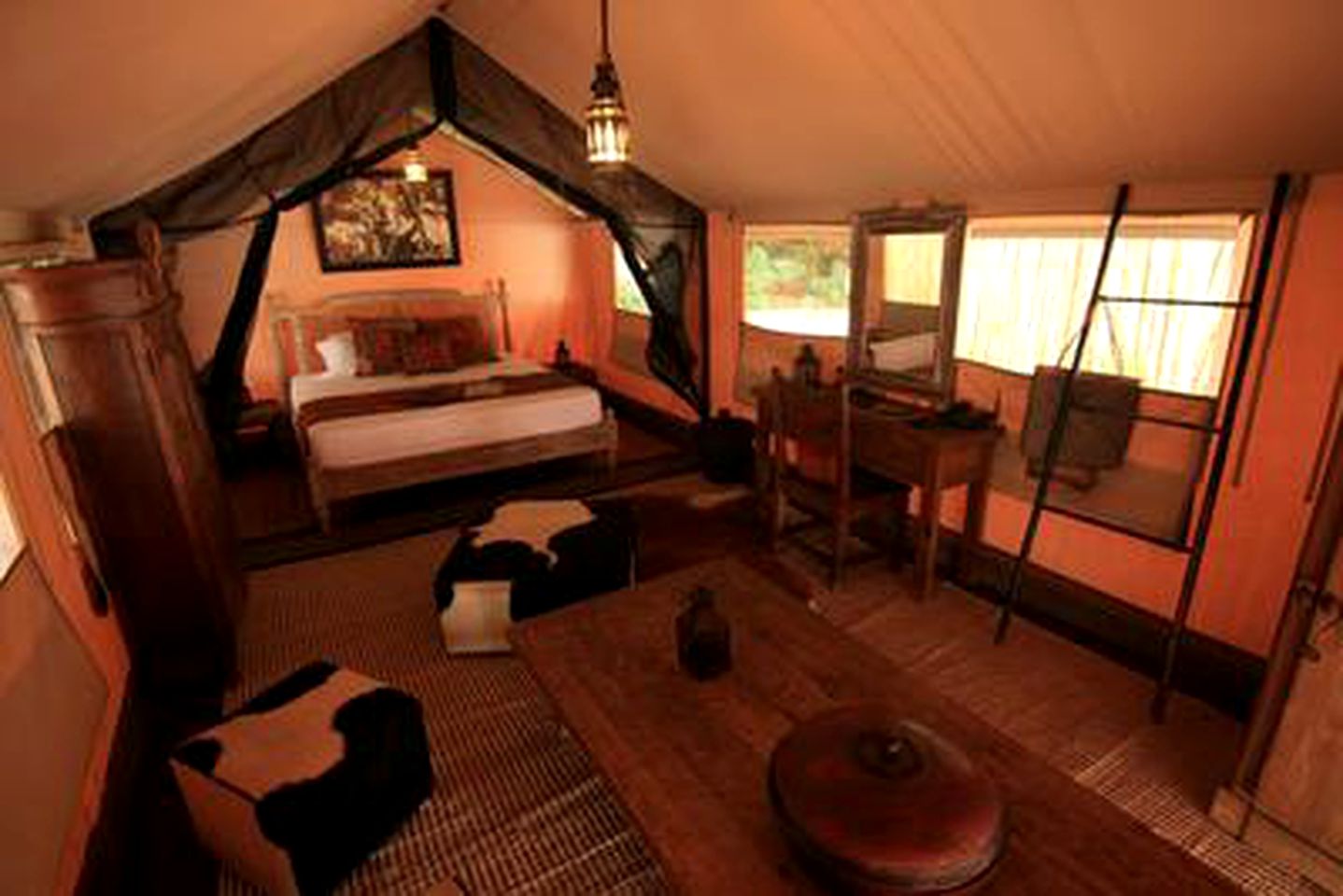 Luxury Safari Tent Rental with Private Beach in Luganville on Islands of Vanuatu